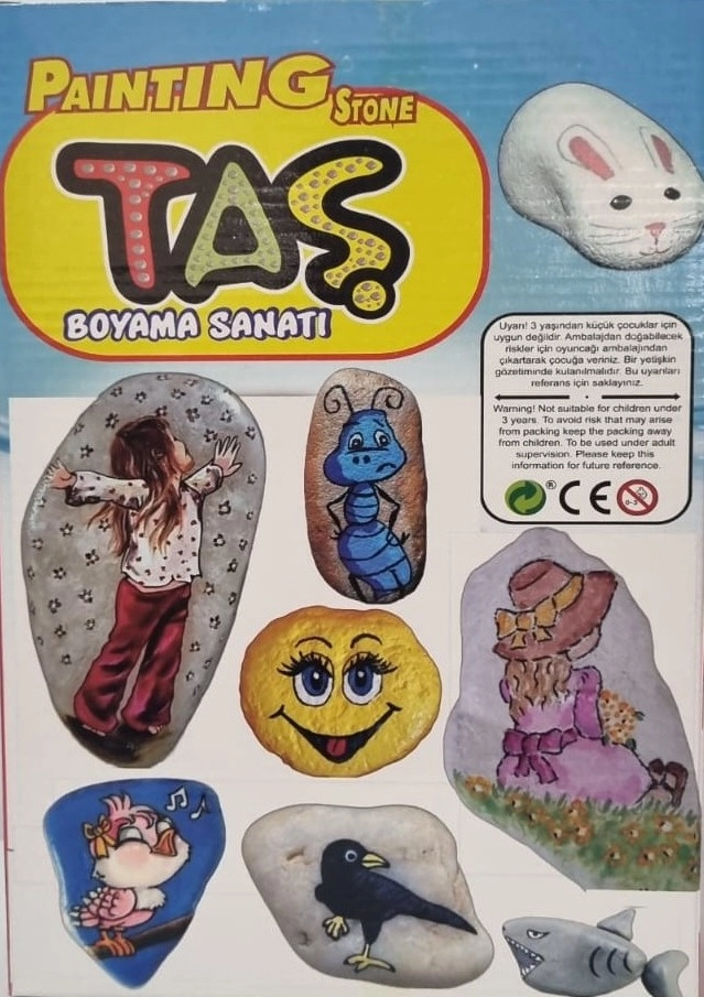 Toptan Taş Boyama Seti