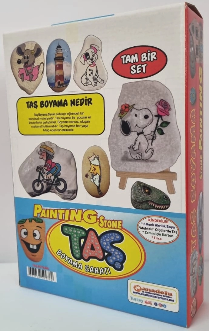 Toptan Taş Boyama Seti