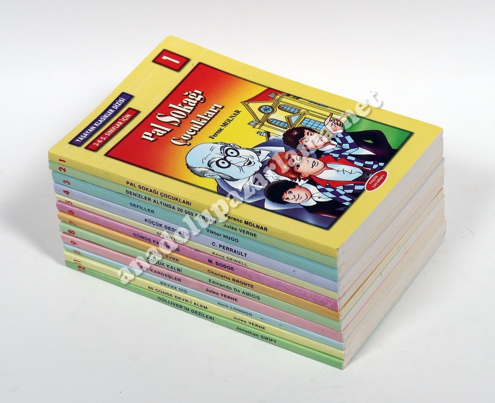 Toptan Yaşayan Klasikler Dizisi Hikaye Kitapları 12 Kitap 