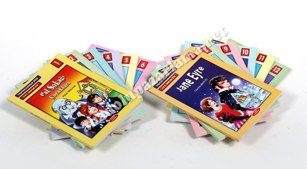 Toptan Yaşayan Klasikler Dizisi Hikaye Kitapları 12 Kitap 