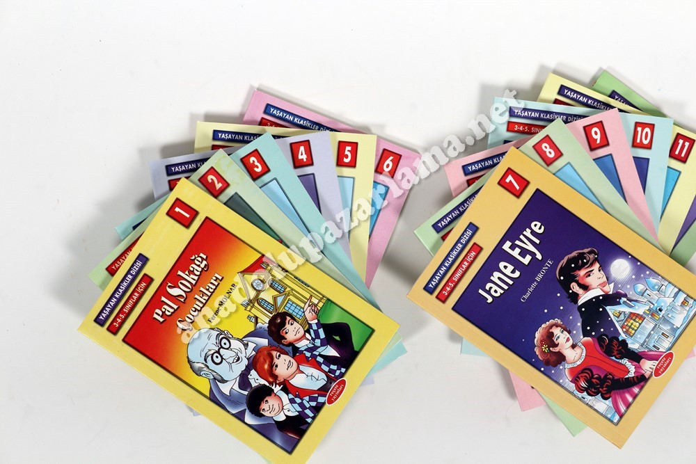 Toptan Yaşayan Klasikler Dizisi Hikaye Kitapları 12 Kitap 
