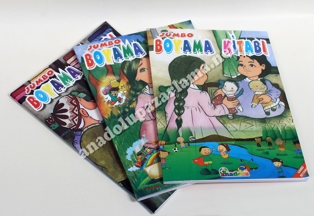 Toptan Jumbo Boyama Kitabı En Az 2 Model