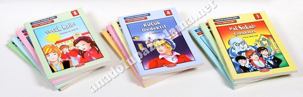 Toptan Yaşayan Klasikler Dizisi Hikaye Kitapları 12 Kitap 
